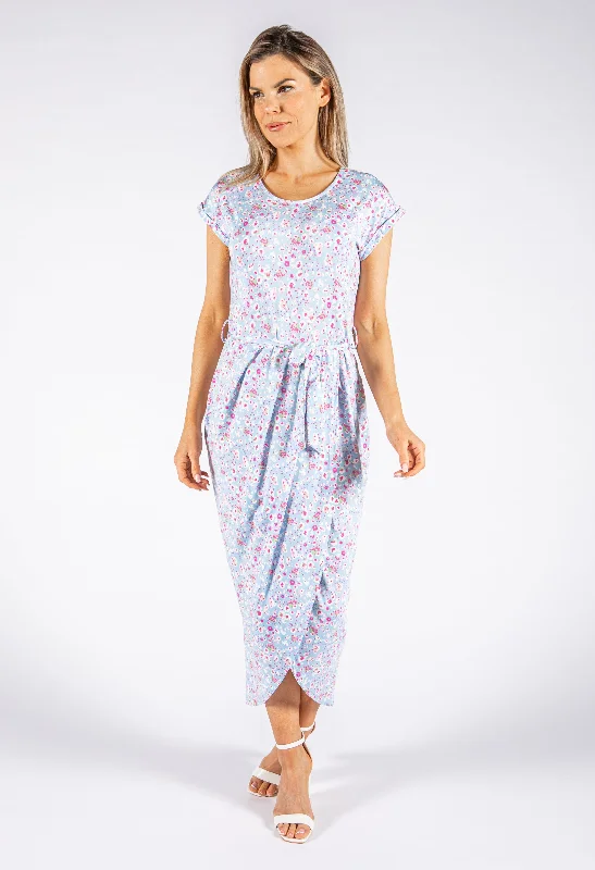 Midi dresses with geometric cutouts for a contemporary and edgy look Blossom Tulip Style Dress Midi dresses with geometric cutouts for a contemporary and edgy look Blossom Tulip Style Dress
