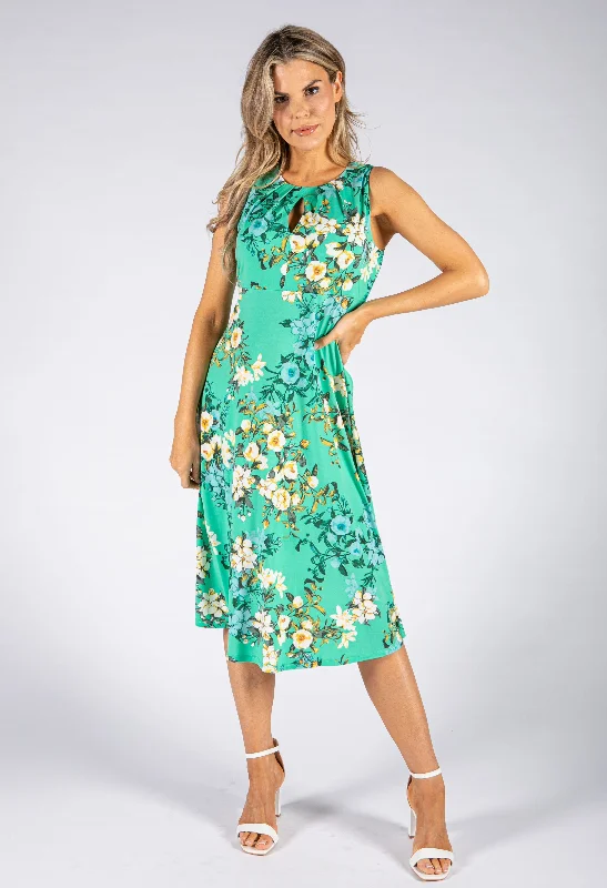 Midi dresses with one - shoulder designs for a modern and asymmetric style Ocean Blossom Dress Midi dresses with one - shoulder designs for a modern and asymmetric style Ocean Blossom Dress