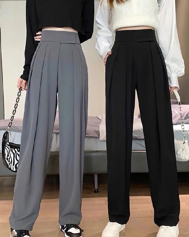 Capri Length Women's Printed Yoga Pants for Workout SessionsDaily Velcro Waist Belt Loose Trousers Capri Length Women's Printed Yoga Pants for Workout SessionsDaily Velcro Waist Belt Loose Trousers