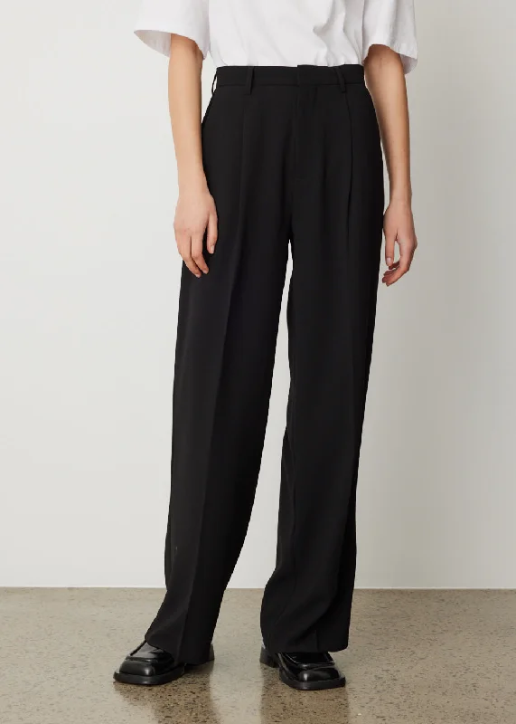 Cigarette Style Women's Printed Linen Blend Pants for Casual DaysBeau Pleat Trousers Cigarette Style Women's Printed Linen Blend Pants for Casual DaysBeau Pleat Trousers
