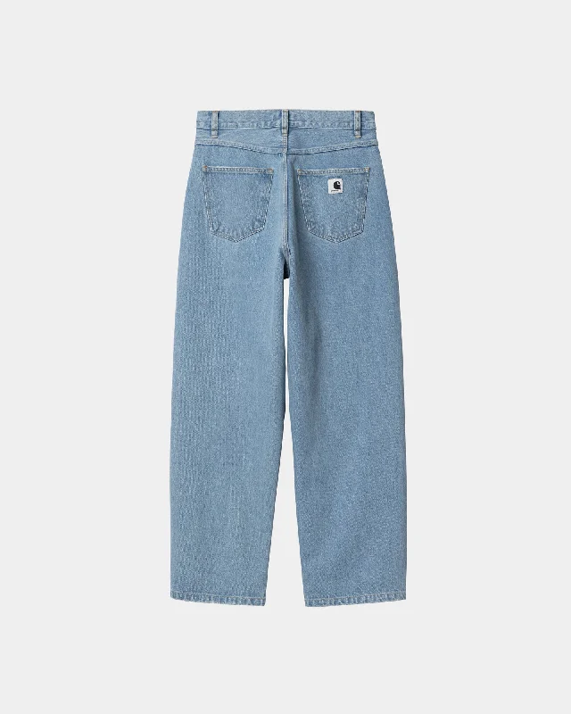 Bell - Bottom Style Women's Denim Pants with Embroidered DetailsWomen's Brandon Pant | Blue (stone bleached) Bell - Bottom Style Women's Denim Pants with Embroidered DetailsWomen's Brandon Pant | Blue (stone bleached)