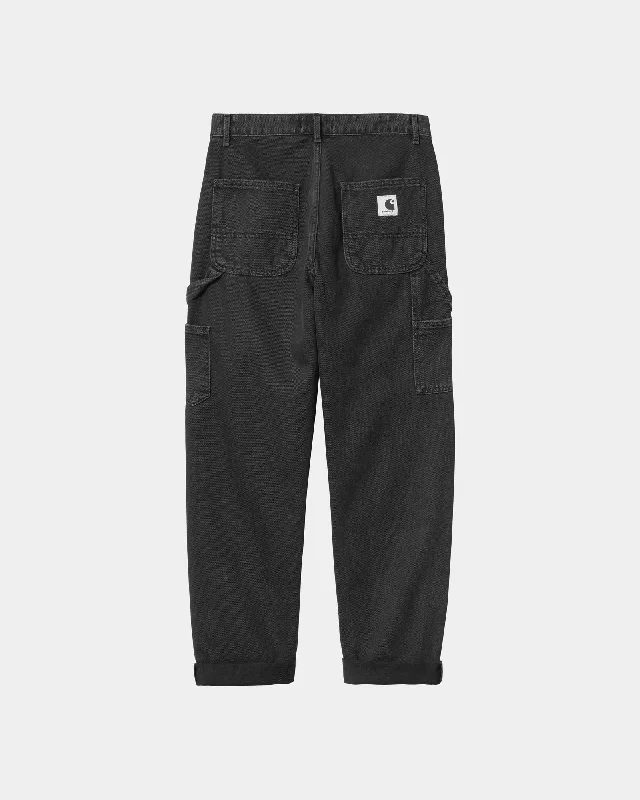 Bell - Bottom Style Women's Denim Pants with Embroidered DetailsPierce Pant - Denim | Black (stone washed) Bell - Bottom Style Women's Denim Pants with Embroidered DetailsPierce Pant - Denim | Black (stone washed)