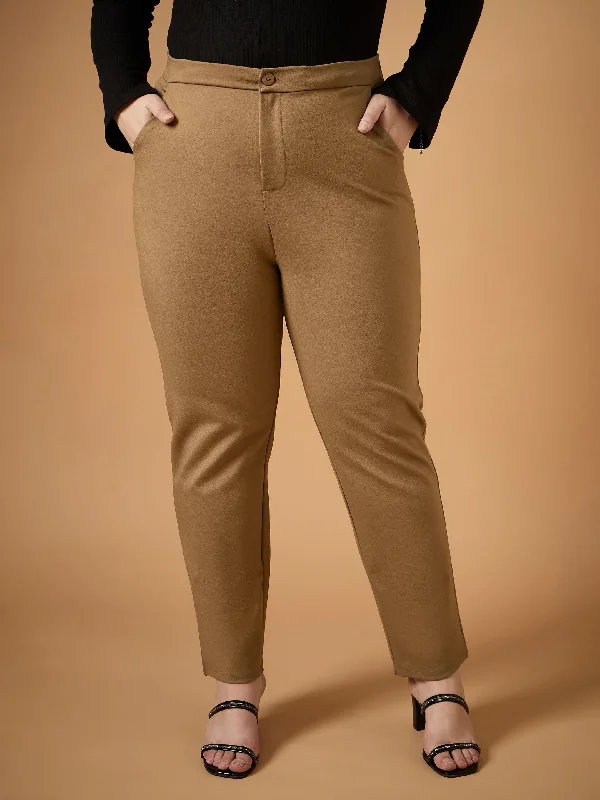 Capri Length Women's Printed Yoga Pants for Workout SessionsWomen Beige Mom Fit Pants Capri Length Women's Printed Yoga Pants for Workout SessionsWomen Beige Mom Fit Pants