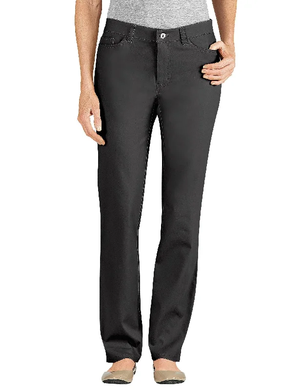 Plus Size Women's High - Waisted Bootcut Jeans in Distressed StyleWomen's Slim Fit Skinny Leg 5-Pocket Stretch Twill Pants - Black Plus Size Women's High - Waisted Bootcut Jeans in Distressed StyleWomen's Slim Fit Skinny Leg 5-Pocket Stretch Twill Pants - Black