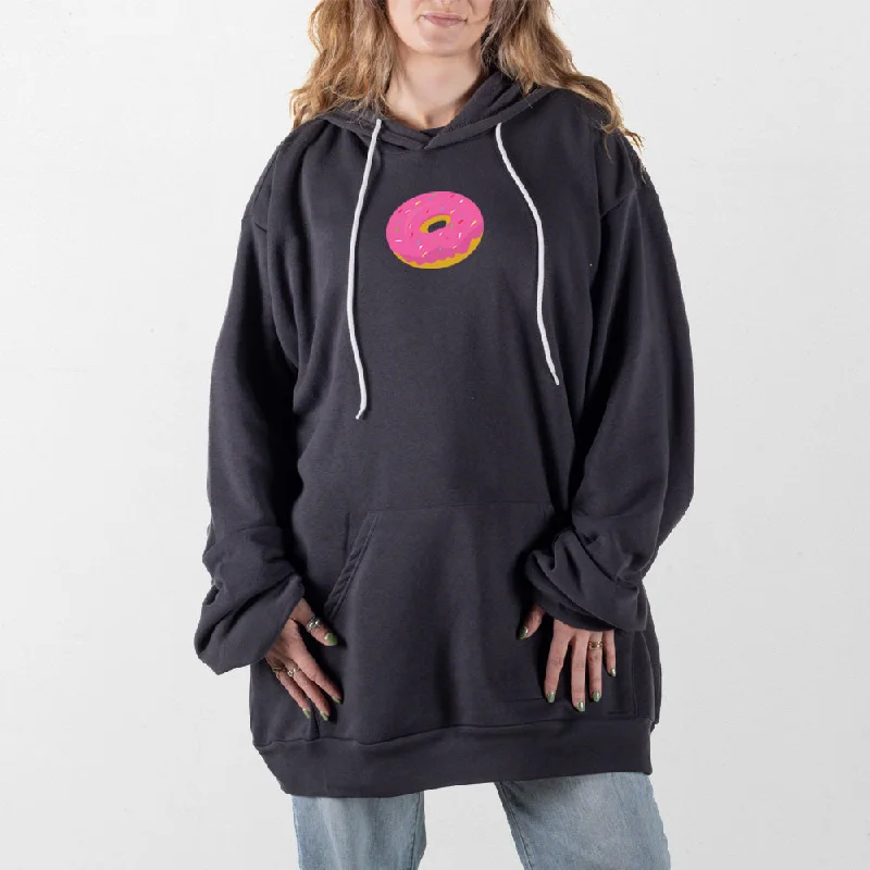 Women's sherpa - lined hoodie for extreme cold weather outdoor activitiesDonut Giant Hoodie Women's sherpa - lined hoodie for extreme cold weather outdoor activitiesDonut Giant Hoodie
