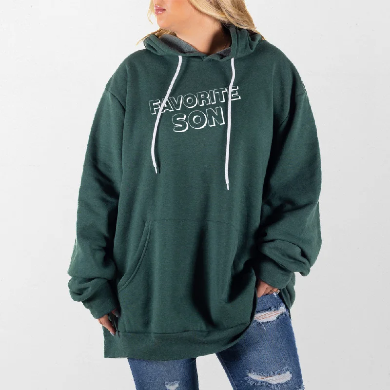 Women's tie - dye hoodie in bright colors for a retro and eye - catching styleFavorite Son Giant Hoodie Women's tie - dye hoodie in bright colors for a retro and eye - catching styleFavorite Son Giant Hoodie