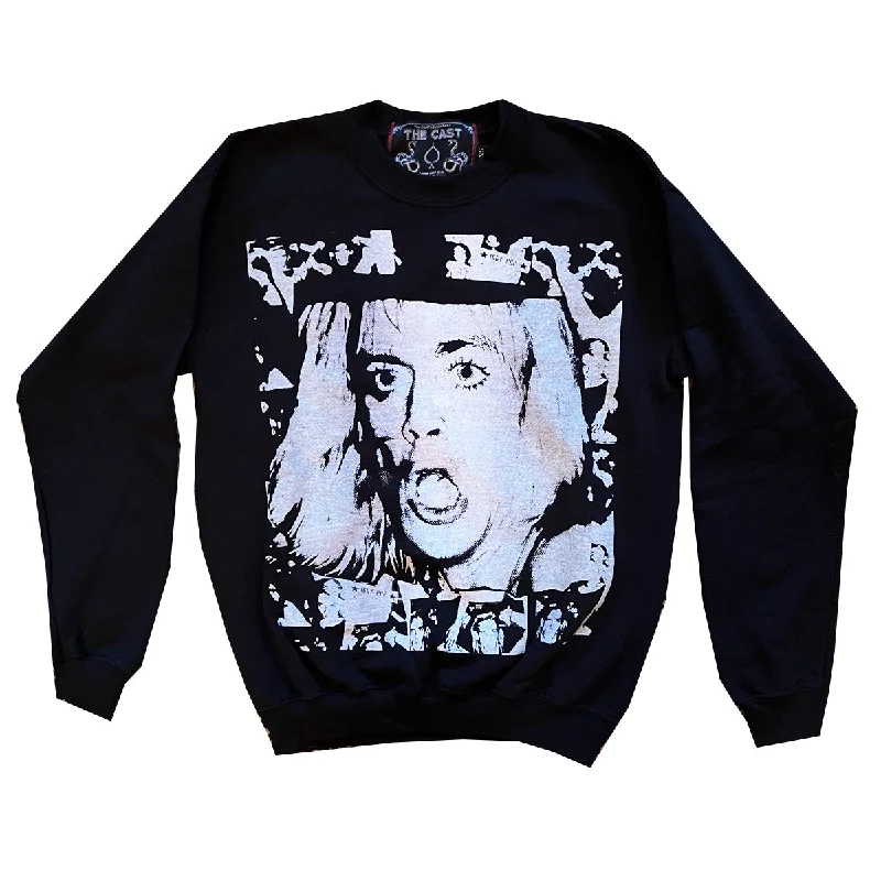 Women's graphic - printed sweatshirt featuring floral patterns for a feminine touchIggy Crewneck Women's graphic - printed sweatshirt featuring floral patterns for a feminine touchIggy Crewneck