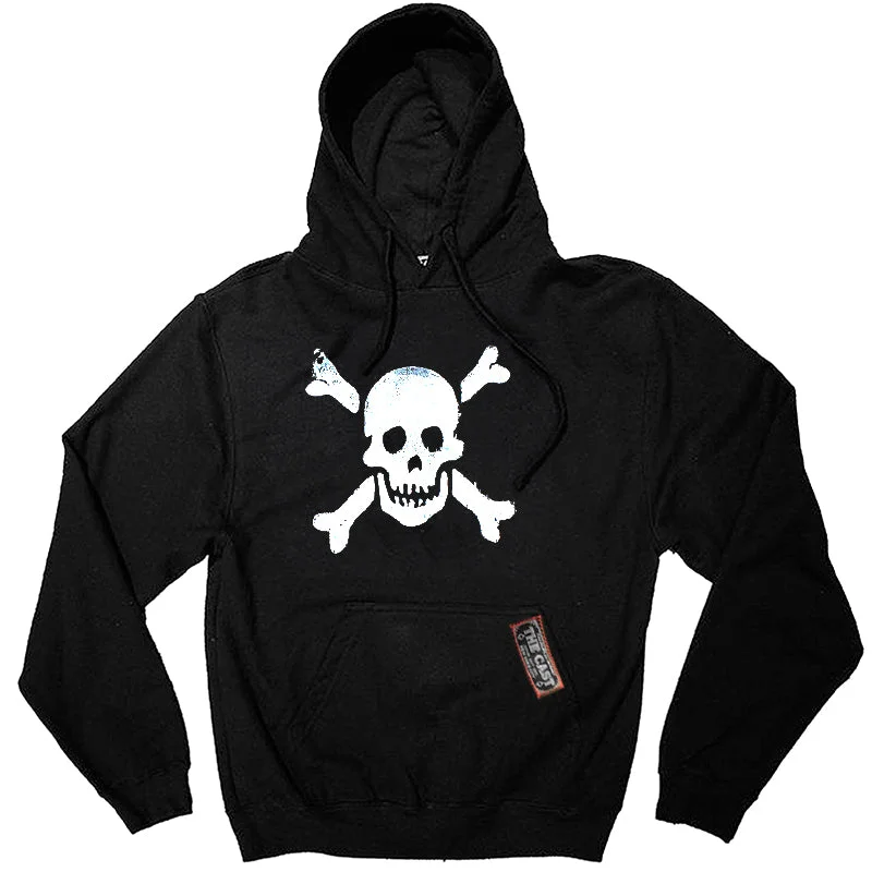 Women's crew - neck sweatshirt in a heather gray shade for a classic and versatile optionJolly Roger Pullover Hoodie