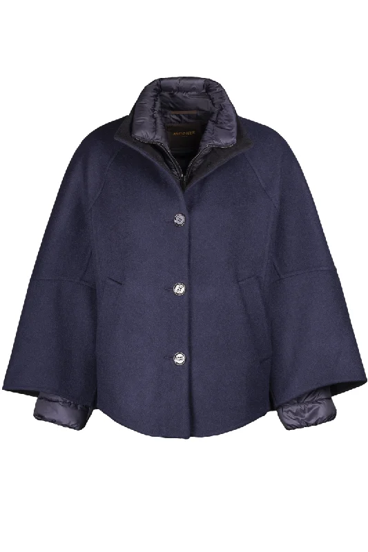 Hooded men jackets with a detachable faux - fur trim for added warmthLenie Convertible Jacket Hooded men jackets with a detachable faux - fur trim for added warmthLenie Convertible Jacket