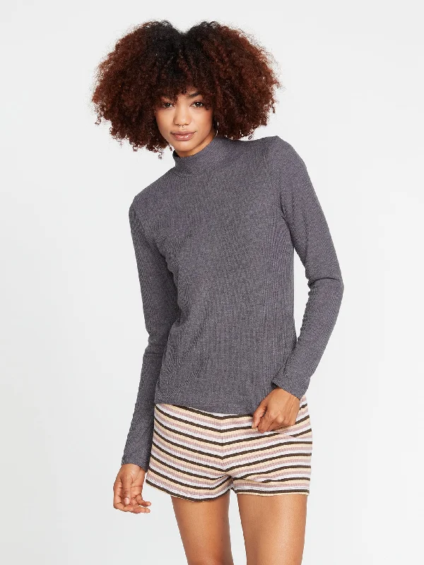 Checkered men jackets in a plaid pattern for a preppy appearanceLived In Lounge Rib Long Sleeve Top - Black Checkered men jackets in a plaid pattern for a preppy appearanceLived In Lounge Rib Long Sleeve Top - Black