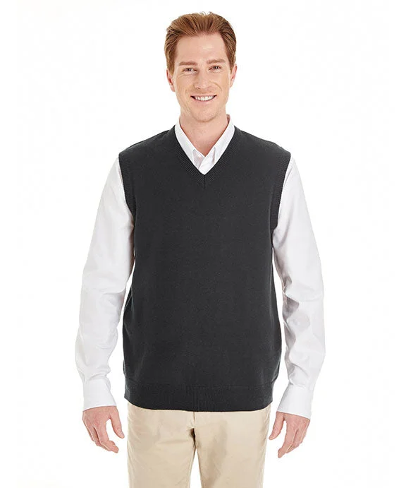 Women's fleece - lined hoodie with thumbholes for warmth in winterM415 - Harriton Mens Pilbloc™ V-Neck Sweater Vest Women's fleece - lined hoodie with thumbholes for warmth in winterM415 - Harriton Mens Pilbloc™ V-Neck Sweater Vest
