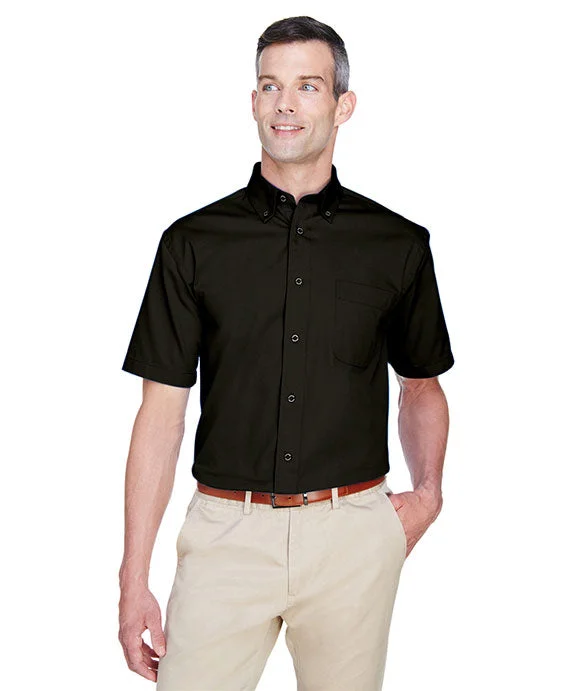 Women's hoodie with a glittery print for a glamorous and sparkly appearanceM500S - Harriton Mens Easy Blend™ Short-Sleeve Twill Shirt with Stain-Release | Black Women's hoodie with a glittery print for a glamorous and sparkly appearanceM500S - Harriton Mens Easy Blend™ Short-Sleeve Twill Shirt with Stain-Release | Black
