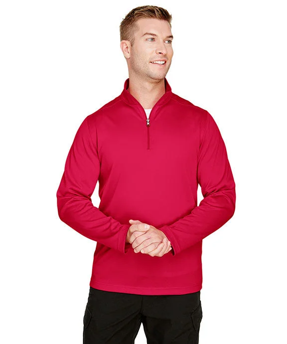 Women's hoodie with a detachable hood for customizable stylingM748 - Harriton Mens Advantage Snag Protection Plus Quarter-Zip | Red Women's hoodie with a detachable hood for customizable stylingM748 - Harriton Mens Advantage Snag Protection Plus Quarter-Zip | Red