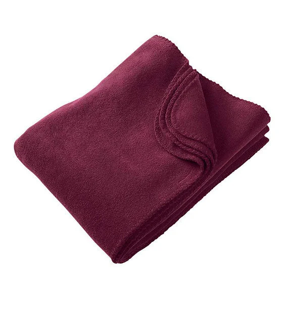 Women's tie - front hoodie in a lightweight fabric for summer layeringM999 - Harriton Fleece Blanket | Burgundy Women's tie - front hoodie in a lightweight fabric for summer layeringM999 - Harriton Fleece Blanket | Burgundy