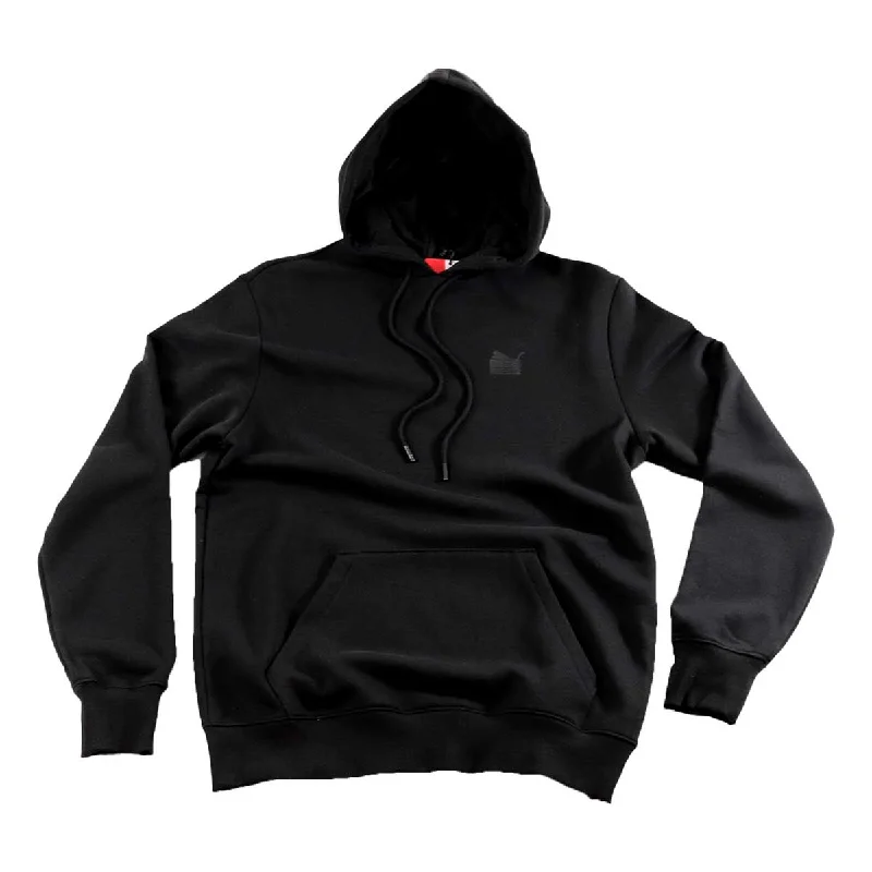 Women's hoodie with a kangaroo pocket and a pom - pom drawstring for added charmPUMA x TMC Everyday Hussle Collection Hoodie - Black Women's hoodie with a kangaroo pocket and a pom - pom drawstring for added charmPUMA x TMC Everyday Hussle Collection Hoodie - Black