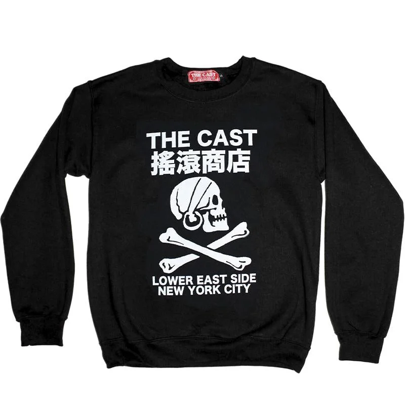 Women's oversized cropped hoodie with drawstrings for a trendy lookTHE CAST Crewneck Women's oversized cropped hoodie with drawstrings for a trendy lookTHE CAST Crewneck