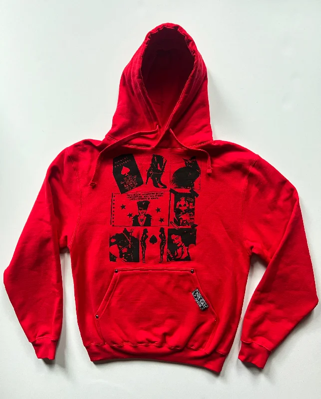 Women's pullover hoodie with a side slit for a modern and relaxed fitSINNERS PASSPORT Pullover Hoodie Women's pullover hoodie with a side slit for a modern and relaxed fitSINNERS PASSPORT Pullover Hoodie