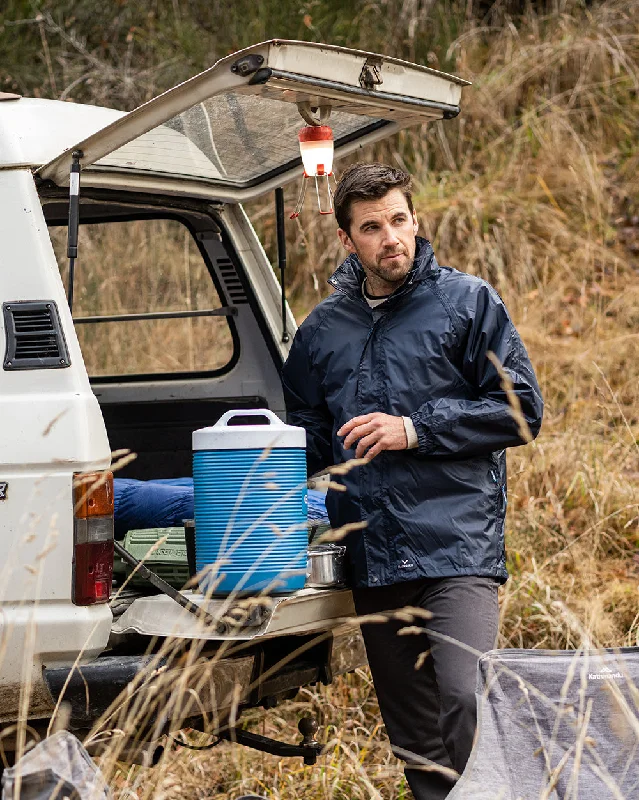 Men jackets with a zip - off sleeves to convert to a vestSTOWaway Jacket in Navy