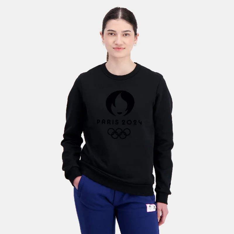 2410387-GRAPHIC P24 Crew Sweat N°2 M black | Sweat col rond Unisexe