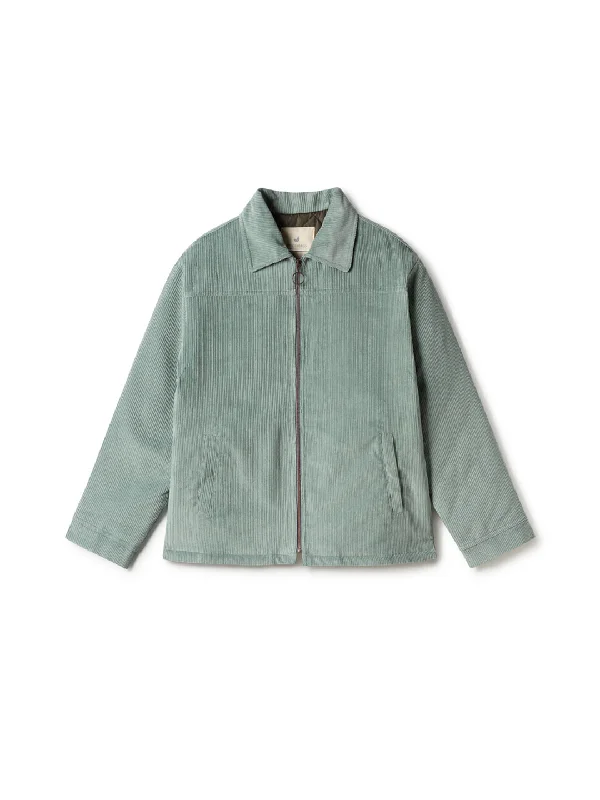 Men jackets with a hidden interior pocket for secure storageViwa - Misty Blue
