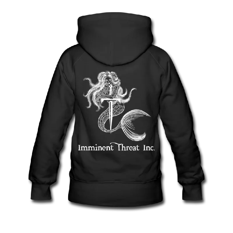 Women's crew - neck sweatshirt in a heather gray shade for a classic and versatile optionWomen’s Ghost Mermaid Premium Hoodie Women's crew - neck sweatshirt in a heather gray shade for a classic and versatile optionWomen’s Ghost Mermaid Premium Hoodie