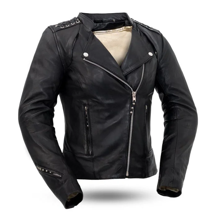 Plus - size men jackets with adjustable drawstrings for a comfortable fitWONDER GIRL Motorcycle Leather Jacket Plus - size men jackets with adjustable drawstrings for a comfortable fitWONDER GIRL Motorcycle Leather Jacket