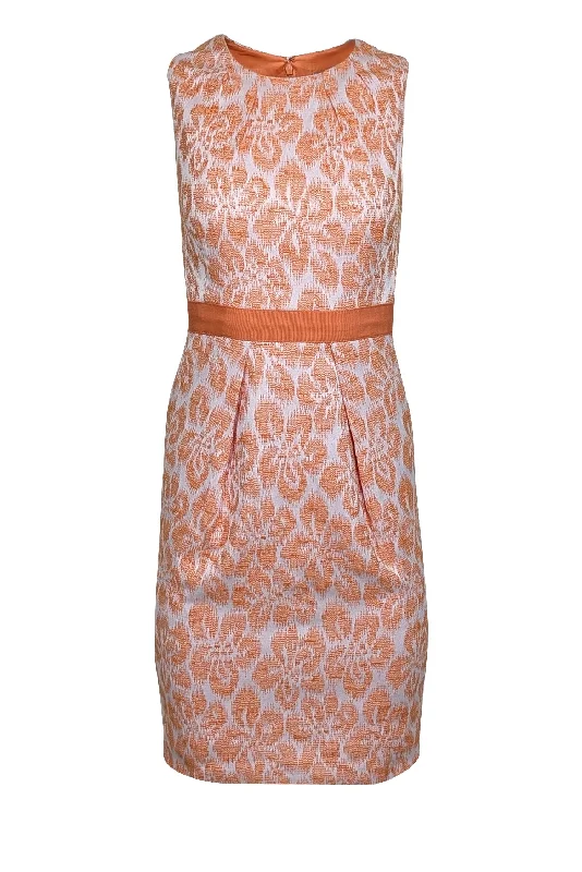 Off - the - Shoulder Women Dress for a Romantic and Feminine Look Off - the - Shoulder Women Dress for a Romantic and Feminine Look Carmen Marc Valvo - Orange Floral Sleeveless Midi Cocktail Dress Sz 2 Off - the - Shoulder Women Dress for a Romantic and Feminine Look Off - the - Shoulder Women Dress for a Romantic and Feminine Look Carmen Marc Valvo - Orange Floral Sleeveless Midi Cocktail Dress Sz 2