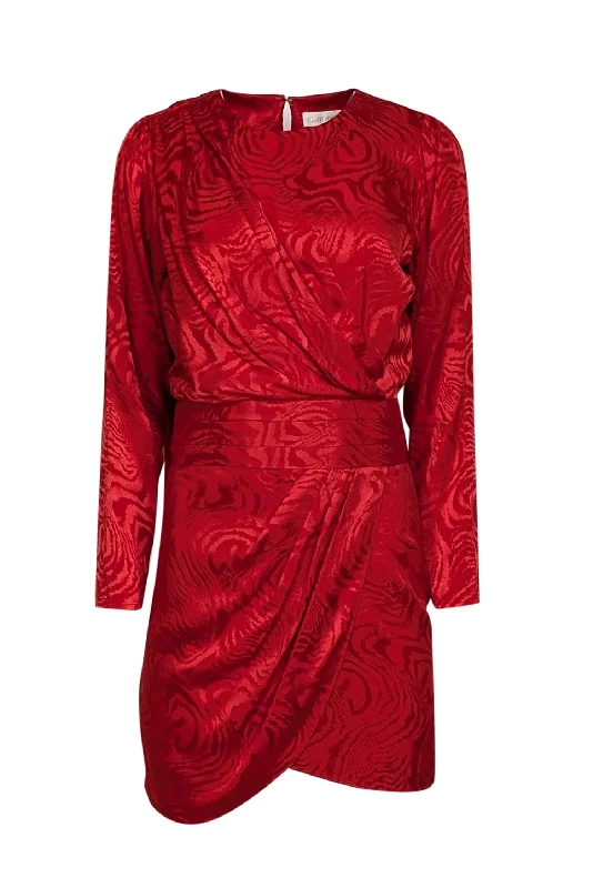 Sheath Women Dress with a Tailored Fit for a Professional Look Sheath Women Dress with a Tailored Fit for a Professional Look Ronny Kobo - Red Swirl Print Silk Blend Draped Dress Sz S Sheath Women Dress with a Tailored Fit for a Professional Look Sheath Women Dress with a Tailored Fit for a Professional Look Ronny Kobo - Red Swirl Print Silk Blend Draped Dress Sz S