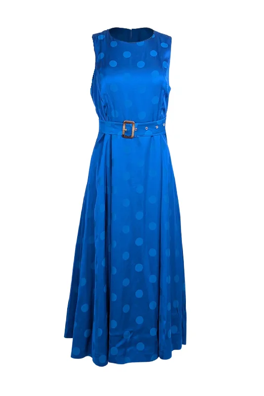 Mermaid - Style Women Dress with a Fitted Silhouette for Special Occasions Mermaid - Style Women Dress with a Fitted Silhouette for Special Occasions Ted Baker - Blue Polka Dot Satin Jacquard Belted Midi Dress Sz 10 Mermaid - Style Women Dress with a Fitted Silhouette for Special Occasions Mermaid - Style Women Dress with a Fitted Silhouette for Special Occasions Ted Baker - Blue Polka Dot Satin Jacquard Belted Midi Dress Sz 10