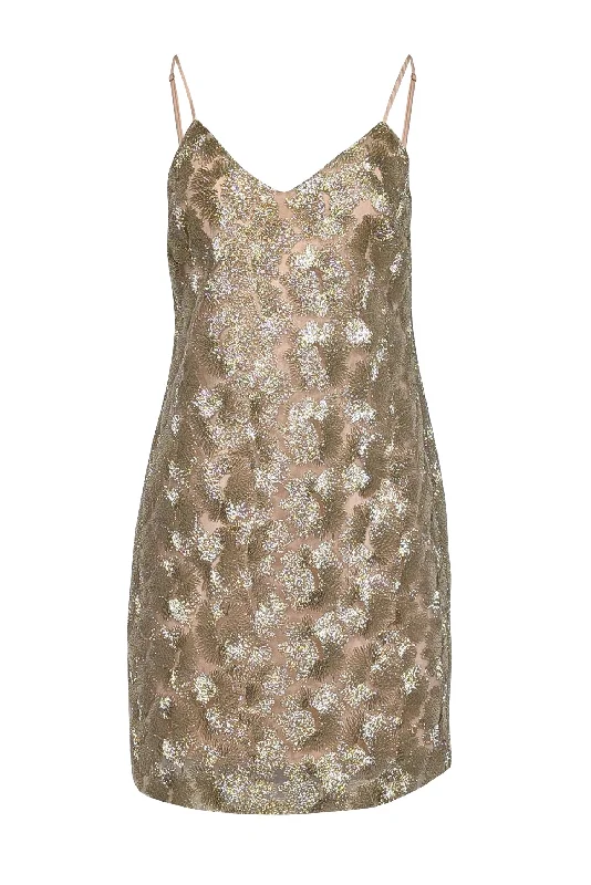 Little Black Women Dress with Sequins for a Glamorous Night Out Little Black Women Dress with Sequins for a Glamorous Night Out Trina Turk - Gold Metallic Sleeveless Mini Dress Sz 6 Little Black Women Dress with Sequins for a Glamorous Night Out Little Black Women Dress with Sequins for a Glamorous Night Out Trina Turk - Gold Metallic Sleeveless Mini Dress Sz 6