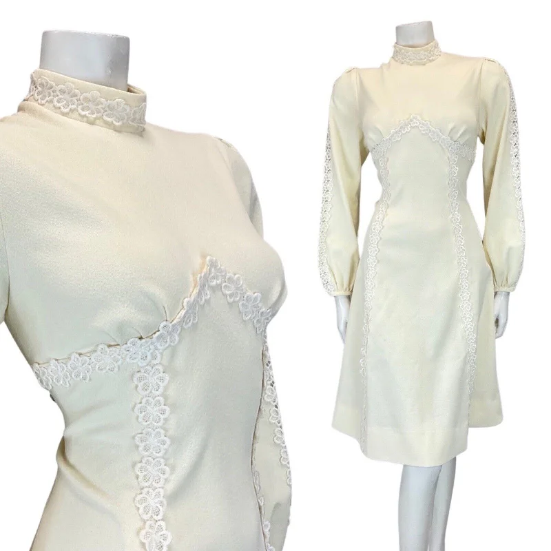 Empire Waist Women Dress to Accentuate the Bust and Conceal the Waist Empire Waist Women Dress to Accentuate the Bust and Conceal the Waist VINTAGE 60s IVORY CREAM DAISY FLOWER LACE MOD WEDDING LONG SLEEVE DRESS 10 Empire Waist Women Dress to Accentuate the Bust and Conceal the Waist Empire Waist Women Dress to Accentuate the Bust and Conceal the Waist VINTAGE 60s IVORY CREAM DAISY FLOWER LACE MOD WEDDING LONG SLEEVE DRESS 10