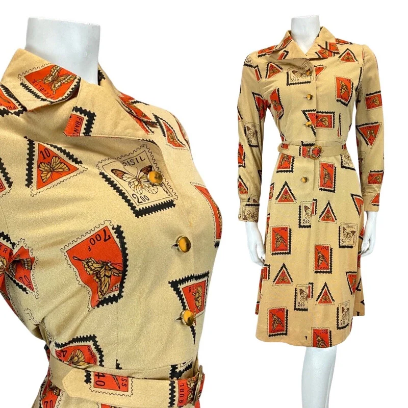 Mini Women Dress with a Short Hem for a Young and Trendy Style Mini Women Dress with a Short Hem for a Young and Trendy Style VINTAGE 70s 90s GOLD RED POSTAGE STAMP BUTTERFLY MOD BELTED SHIRT DRESS 8 10 Mini Women Dress with a Short Hem for a Young and Trendy Style Mini Women Dress with a Short Hem for a Young and Trendy Style VINTAGE 70s 90s GOLD RED POSTAGE STAMP BUTTERFLY MOD BELTED SHIRT DRESS 8 10