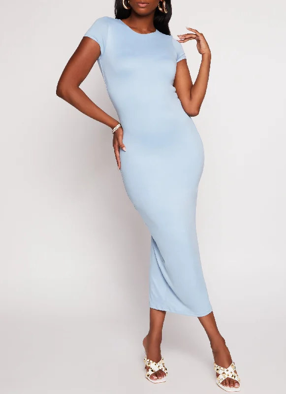 Maxi dresses with beaded embellishments for a fancy and luxurious eventDouble Layered Crew Neck Maxi Dress Maxi dresses with beaded embellishments for a fancy and luxurious eventDouble Layered Crew Neck Maxi Dress