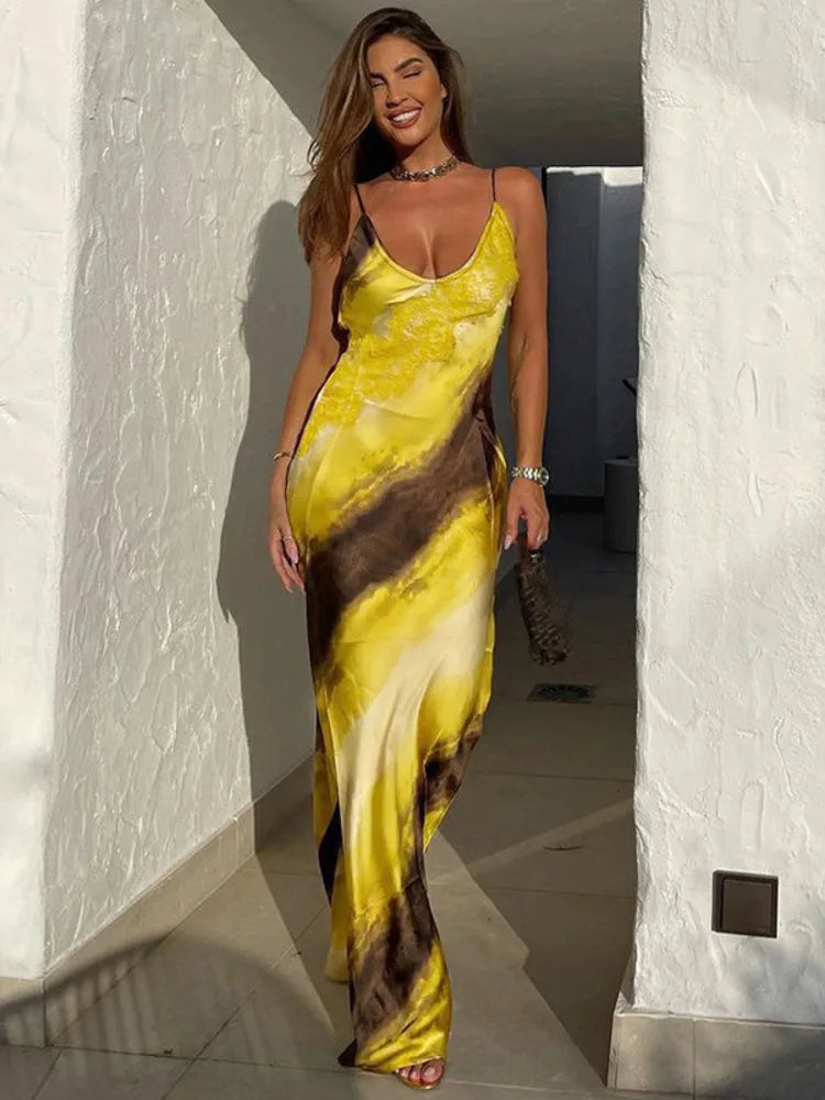 Maxi dresses with off - the - shoulder styles for a romantic and breezy lookFashionSierra Backless Maxi Dress Sleeveless Floral Dress Maxi dresses with off - the - shoulder styles for a romantic and breezy lookFashionSierra Backless Maxi Dress Sleeveless Floral Dress