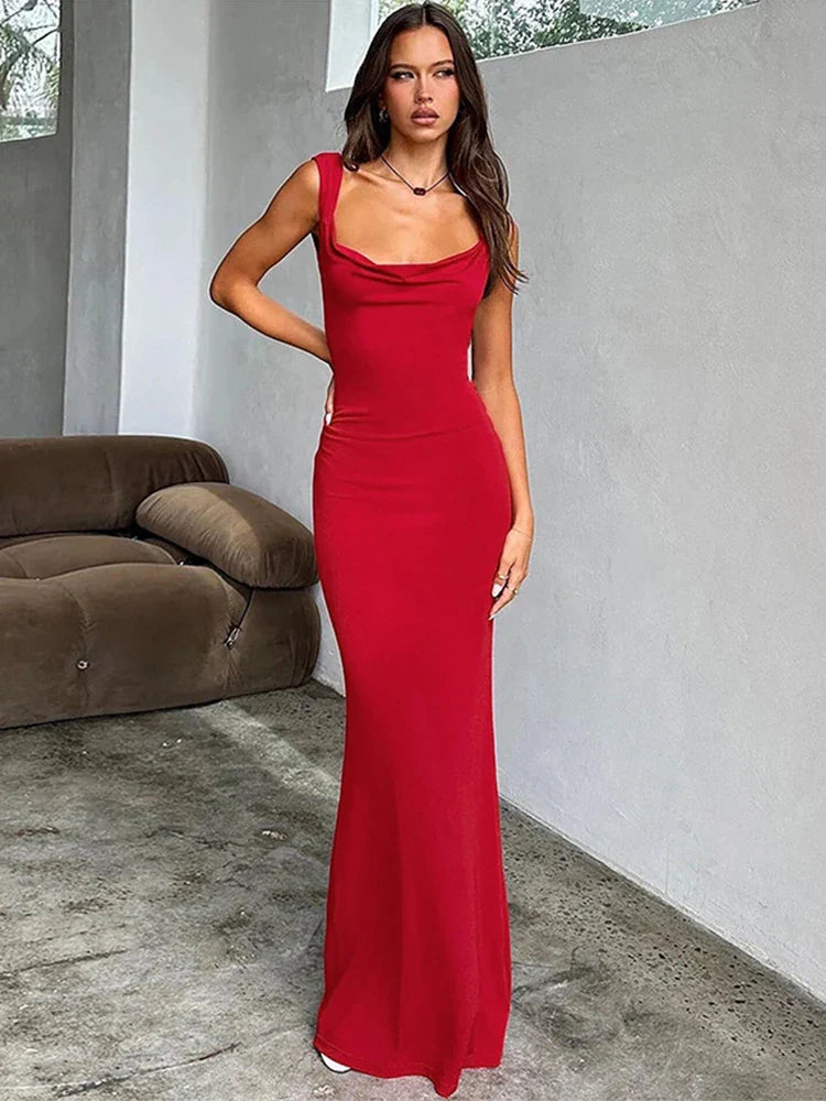 Printed maxi dresses with abstract patterns for an artistic lookBow Long Slim Bodycon Spaghetti Strap Backless Sexy Spring Summer Maxi Dress Printed maxi dresses with abstract patterns for an artistic lookBow Long Slim Bodycon Spaghetti Strap Backless Sexy Spring Summer Maxi Dress