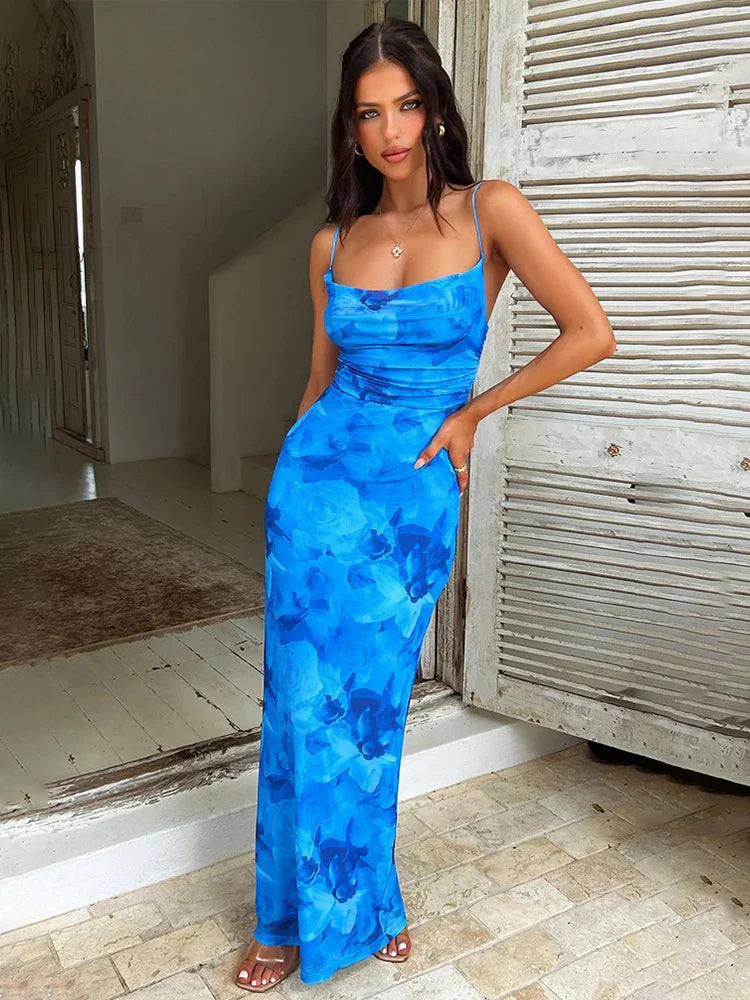Maxi dresses with polka dot prints for a playful stylePrint Bodycon Long Spaghetti Strap Backless Sexy Spring Summer Maxi Dress Maxi dresses with polka dot prints for a playful stylePrint Bodycon Long Spaghetti Strap Backless Sexy Spring Summer Maxi Dress