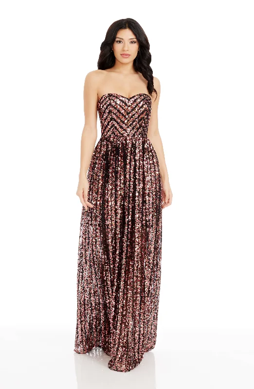 Maxi dresses with pocket details for added functionalityAudrina Dress