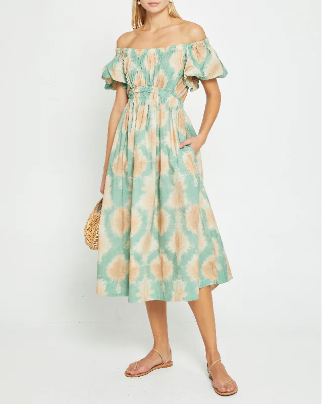 Maxi dresses with a button - down front for a classic lookGaia Cotton Dress