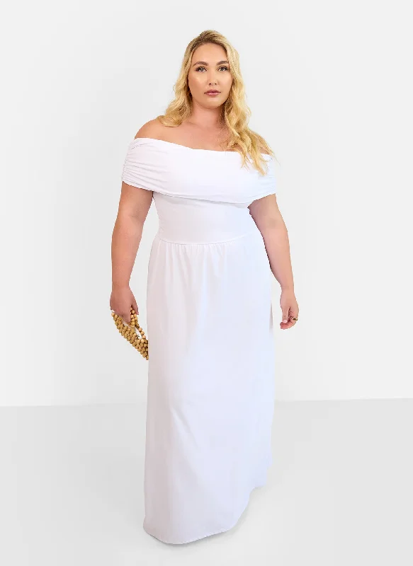 Maxi dresses with pom - pom trims for a playful and festive lookImmaculate Drop Waist Maxi A Line Dress Maxi dresses with pom - pom trims for a playful and festive lookImmaculate Drop Waist Maxi A Line Dress