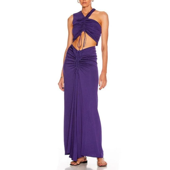 Maxi dresses with a pleated skirt for a timeless and elegant appearanceKittenAlarm - Mary Cut Out Maxi Dress Maxi dresses with a pleated skirt for a timeless and elegant appearanceKittenAlarm - Mary Cut Out Maxi Dress