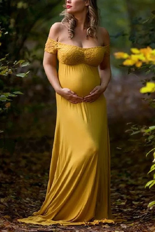 Maxi dresses with beaded embellishments for a fancy and luxurious eventSexy Maternity Fashion Slim Photoshoot Dress Maxi dresses with beaded embellishments for a fancy and luxurious eventSexy Maternity Fashion Slim Photoshoot Dress