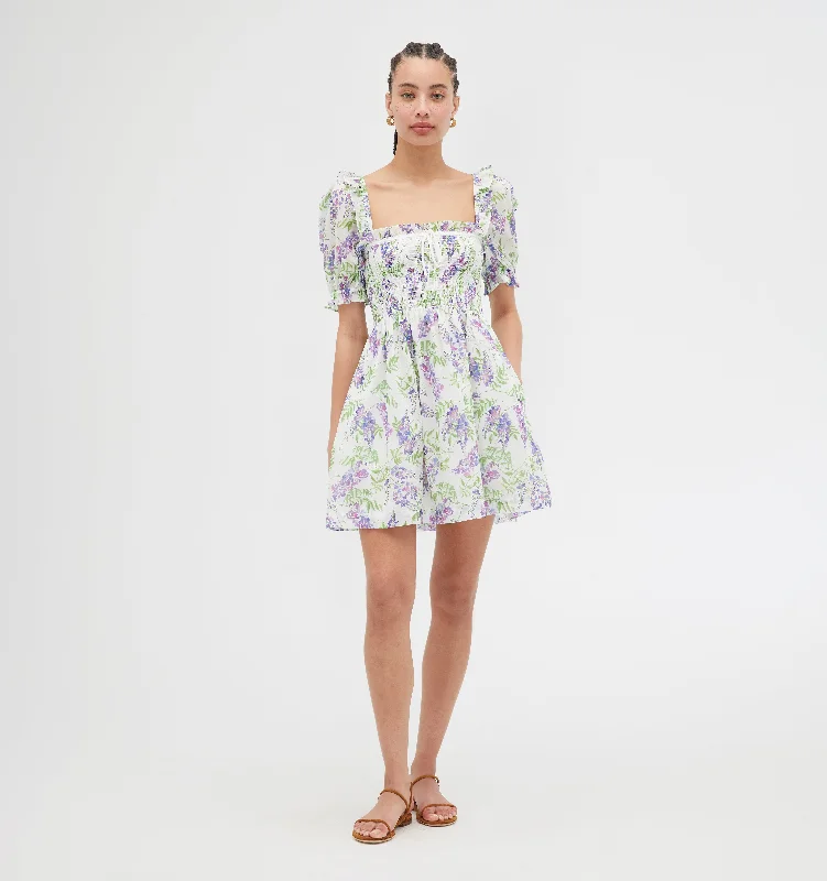Maxi dresses with off - the - shoulder styles for a romantic and breezy lookThe Scarlett Mini Nap Dress - Wisteria Maxi dresses with off - the - shoulder styles for a romantic and breezy lookThe Scarlett Mini Nap Dress - Wisteria