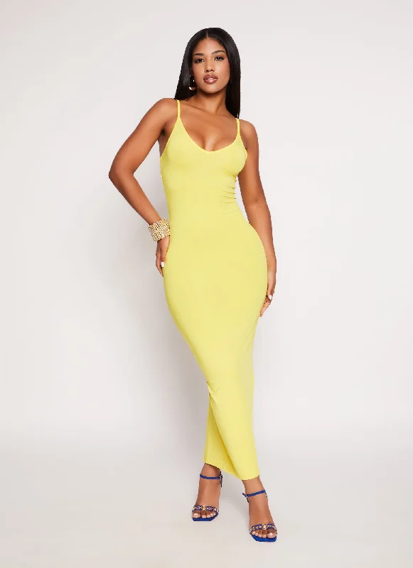 Maxi dresses with a cinched waist for a defined silhouetteDaisy V Neck Bodycon Maxi Dress