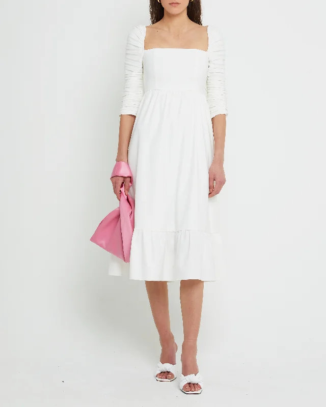Midi dresses with asymmetric hems for a fashion - forward and dynamic appearanceBonnie Dress