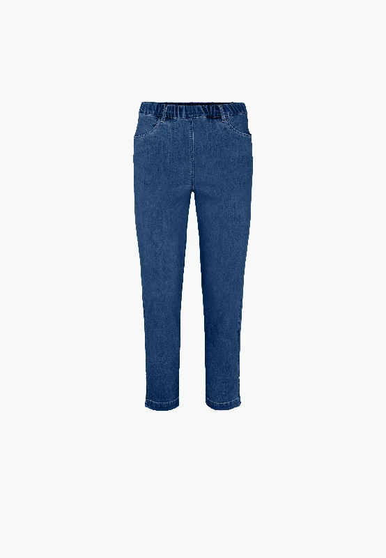 Patricia Pure Regular Crop - Blue Denim