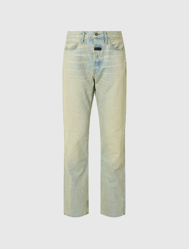 Men's Denim Shirt with a Hidden Pocket for Valuables for Travel Convenience8TH COLLECTION DENIM