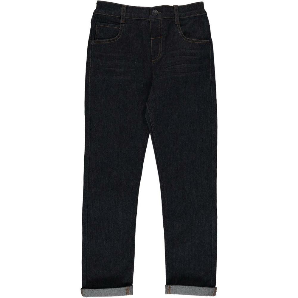 Men's Denim Henley Top with a Contrast Collar for a Stylish TwistSkinny Denim Jeans Dark Blue Men's Denim Henley Top with a Contrast Collar for a Stylish TwistSkinny Denim Jeans Dark Blue