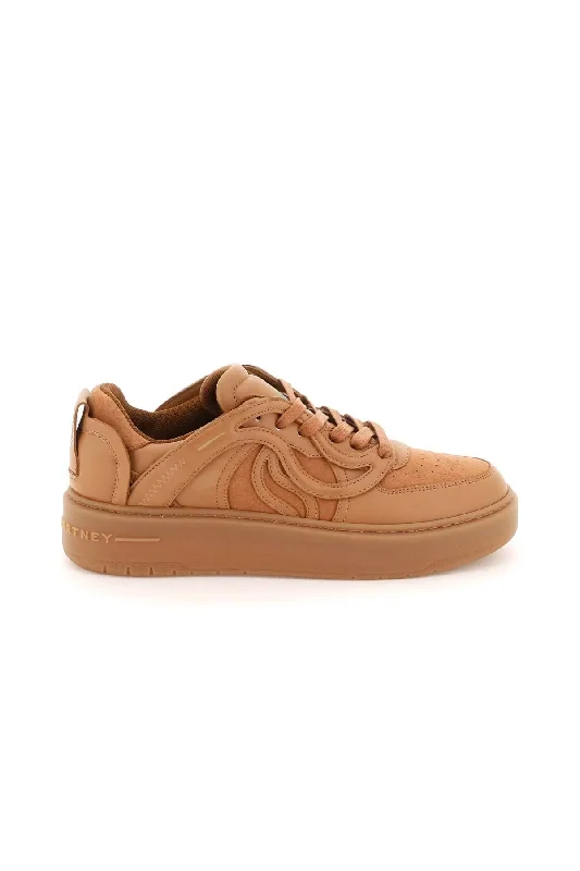 Men's Denim Vest with Embroidered Floral Patterns for a Boho - Inspired OutfitStella McCartney S-Wave 1 Sneaker - Cognac Men's Denim Vest with Embroidered Floral Patterns for a Boho - Inspired OutfitStella McCartney S-Wave 1 Sneaker - Cognac