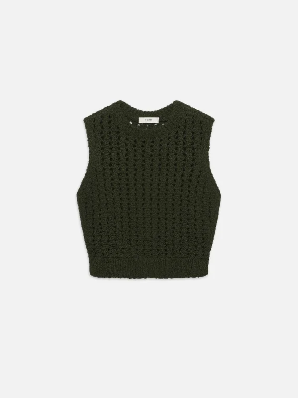 Men's Denim Long - Sleeve Shirt with a Checkered Placket for a Country - Inspired LookTape Yarn Sweater Vest -- Military Men's Denim Long - Sleeve Shirt with a Checkered Placket for a Country - Inspired LookTape Yarn Sweater Vest -- Military