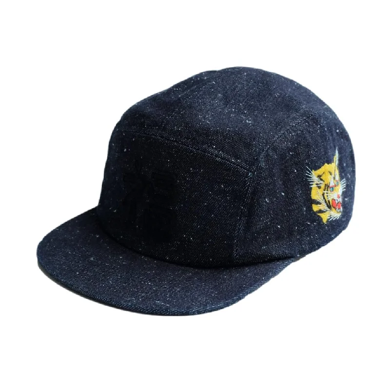 The Factory Made Nep Denim Vet Cap